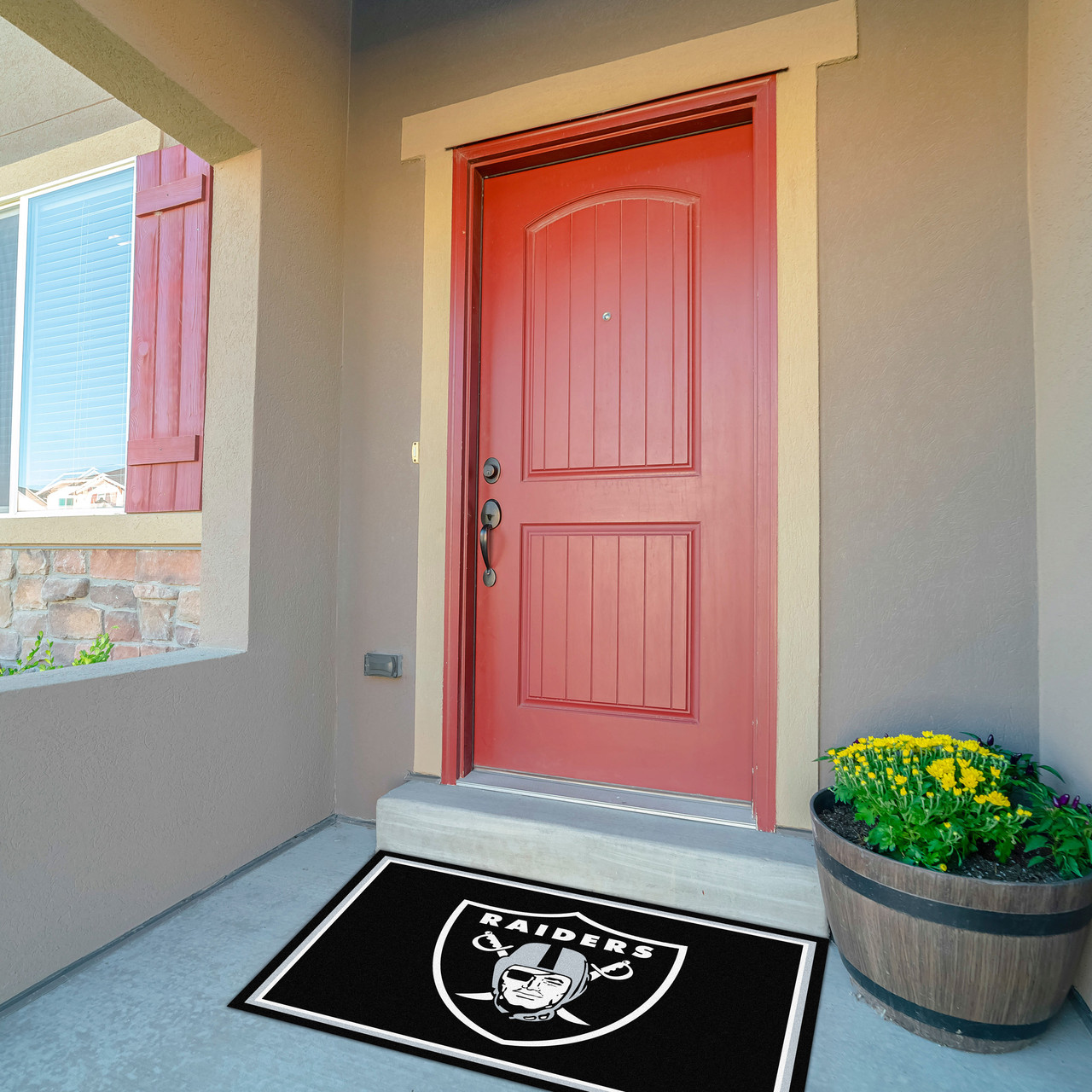 Las Vegas Raiders 3 x 4 ft Area Rug