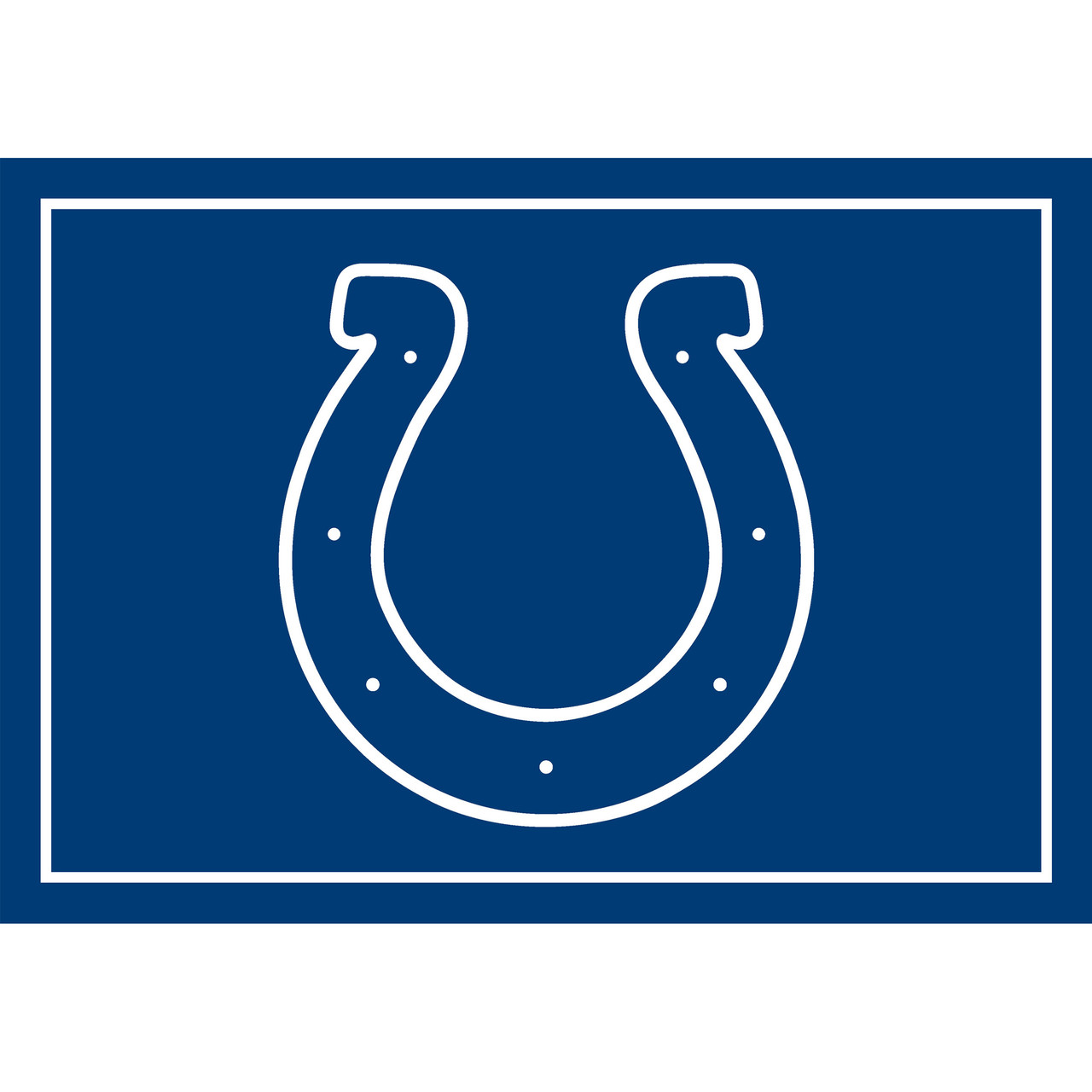Indianapolis Colts 3 x 4 ft Area Rug