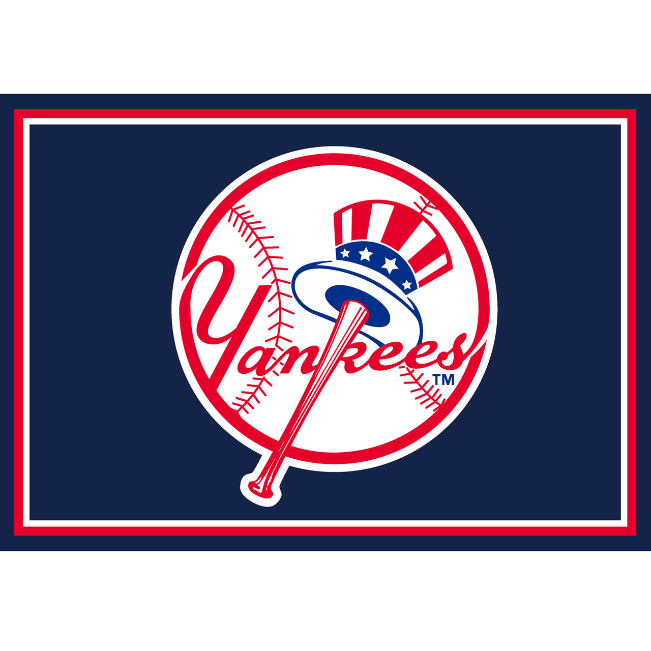 New York Yankees 3 x 4 ft Area Rug