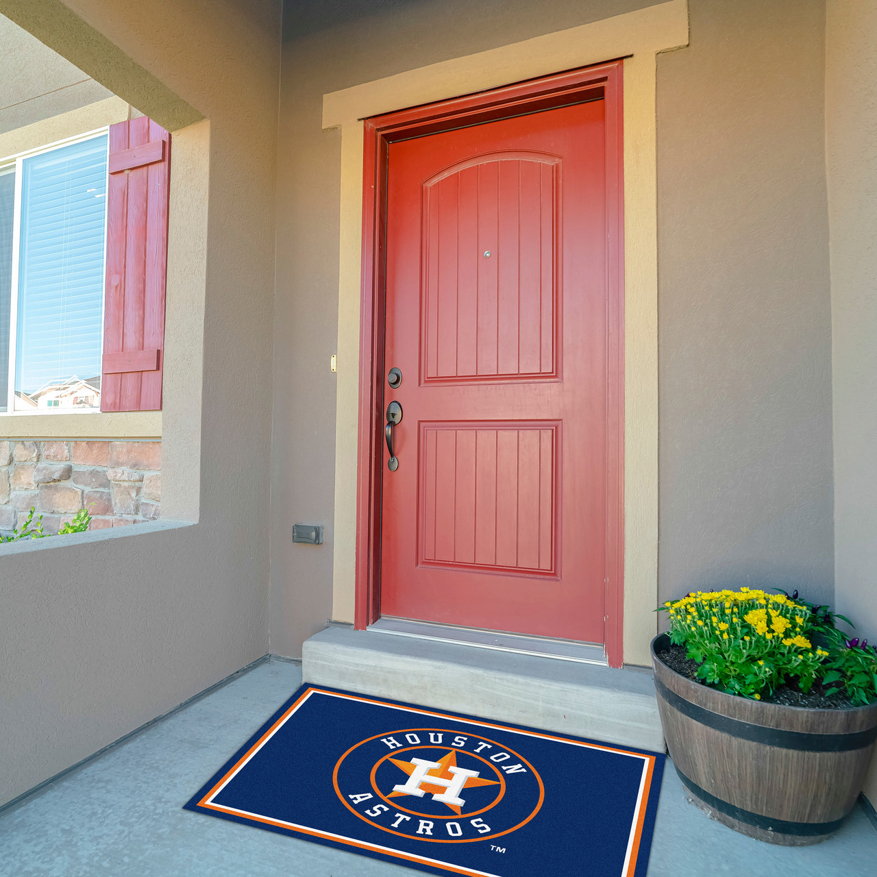 Houston Astros 8 x 11 ft Spirit Rug