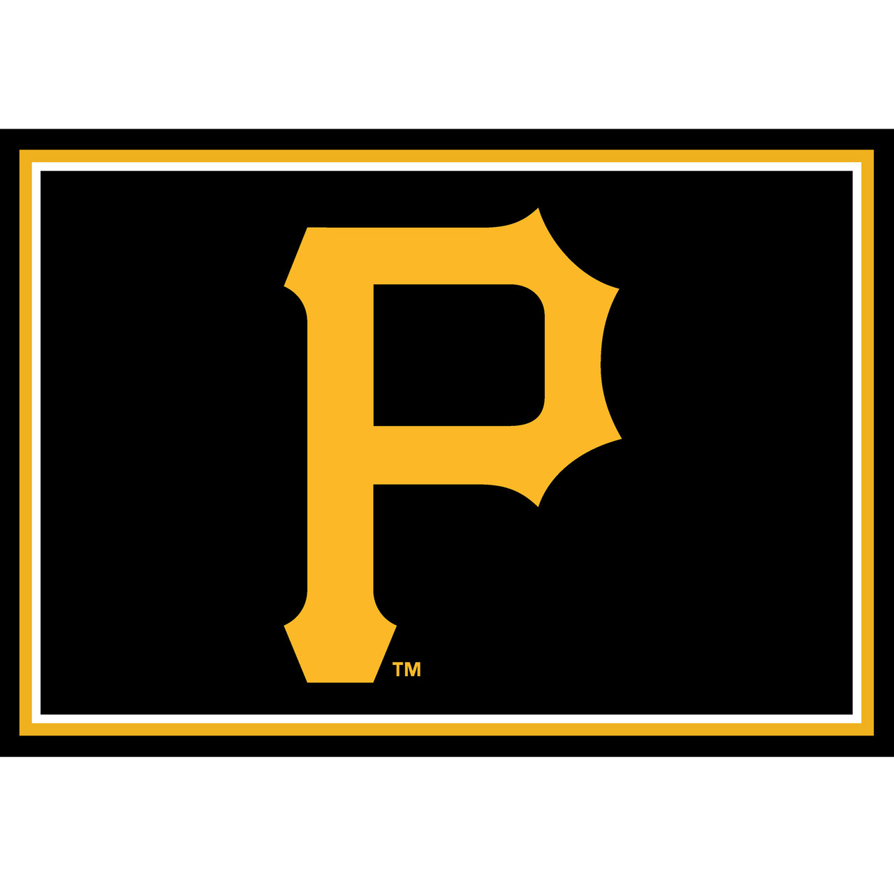 Pittsburgh Pirates 3 x 4 ft Area Rug