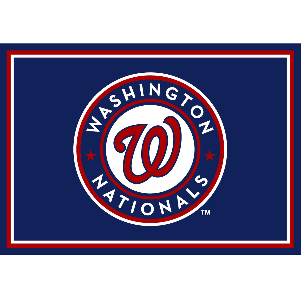 Washington Nationals 3 x 4 ft Area Rug