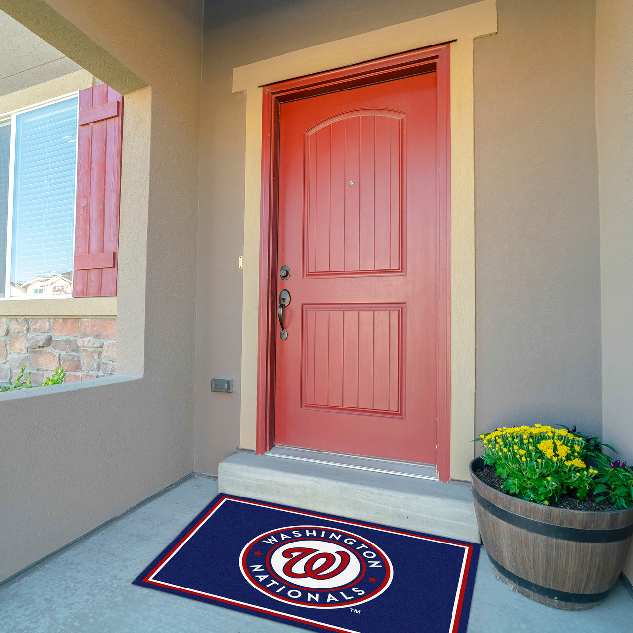 Washington Nationals 3 x 4 ft Area Rug