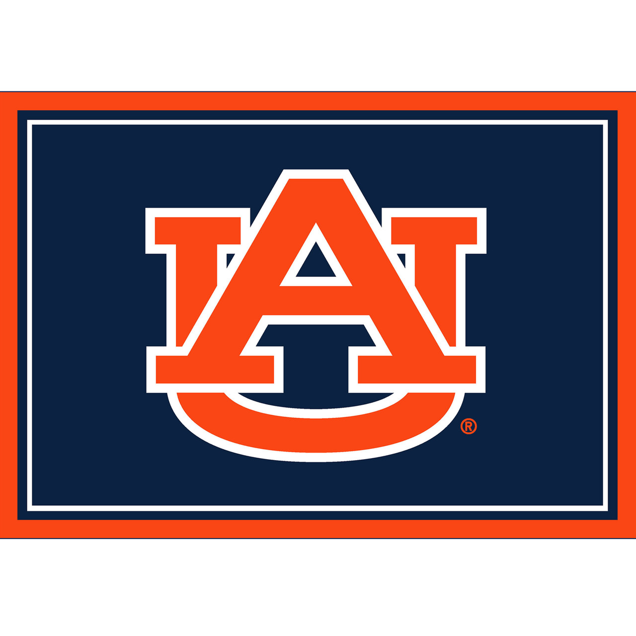 Auburn Tigers 3 x 4 ft Area Rug