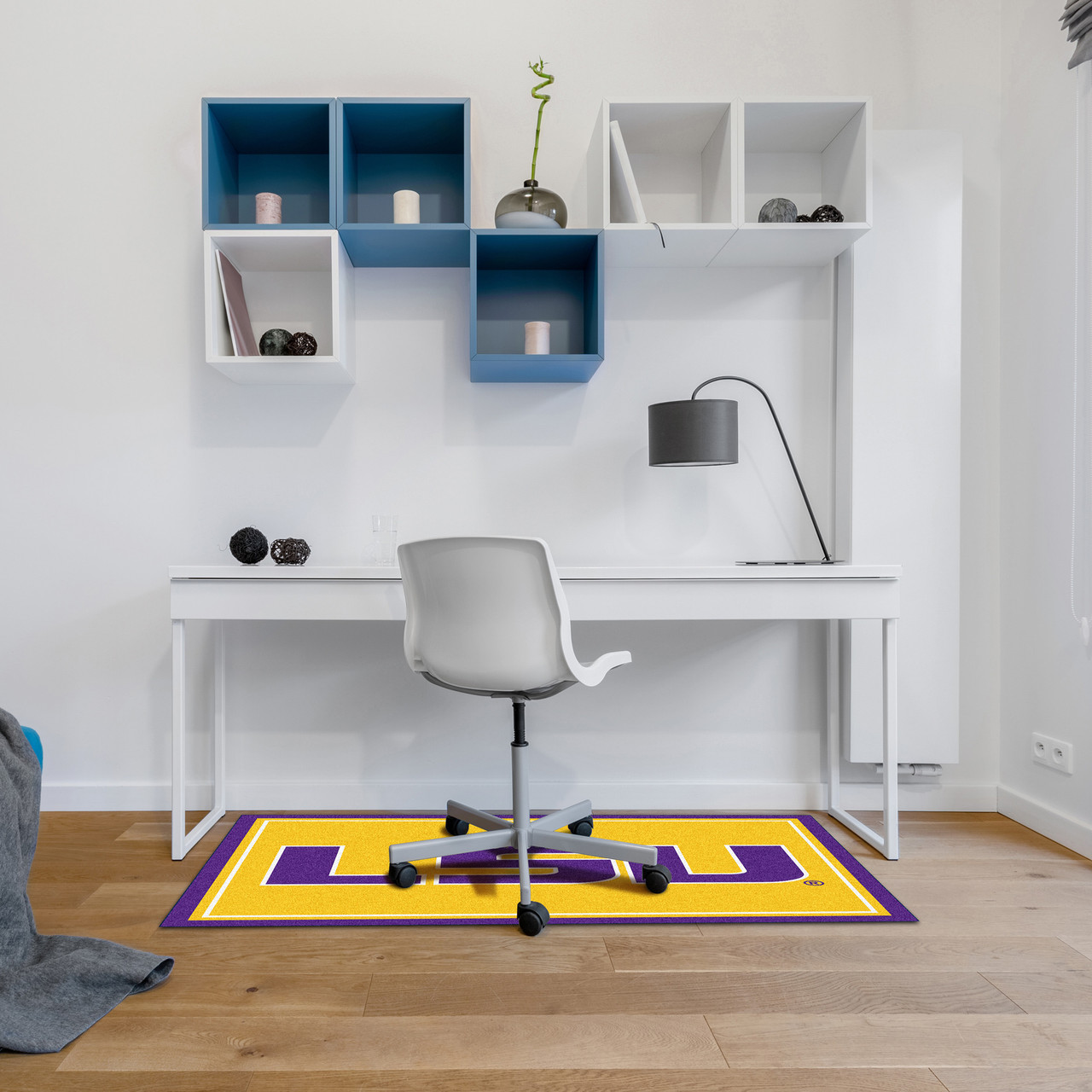 LSU Tigers 3 x 4 ft Area Rug