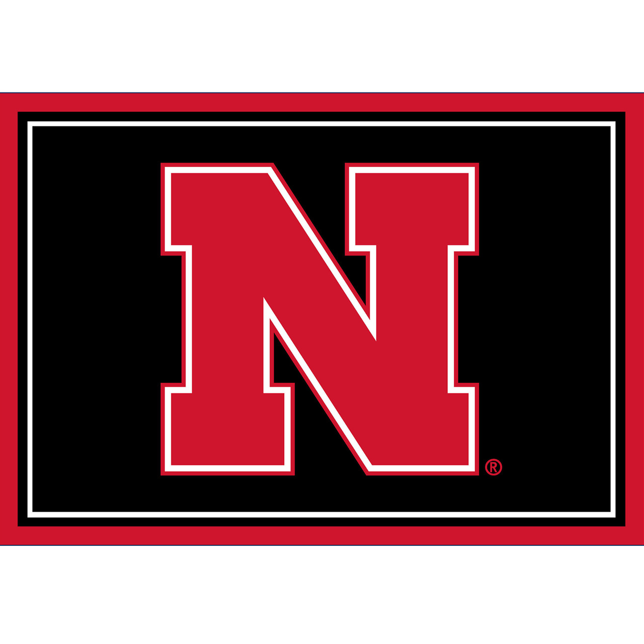 Nebraska Cornhuskers 3 x 4 ft Area Rug