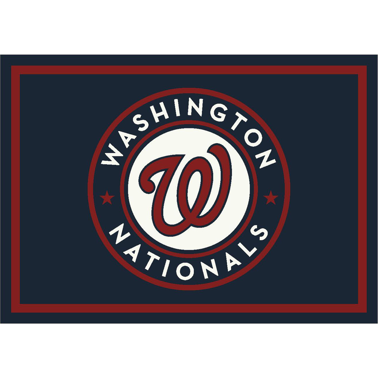 Washington Nationals 4 x 6 ft Spirit Rug