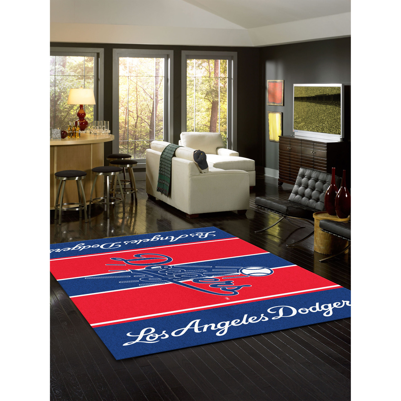 Los Angeles Dodgers 4 x 6 ft Victory Rug