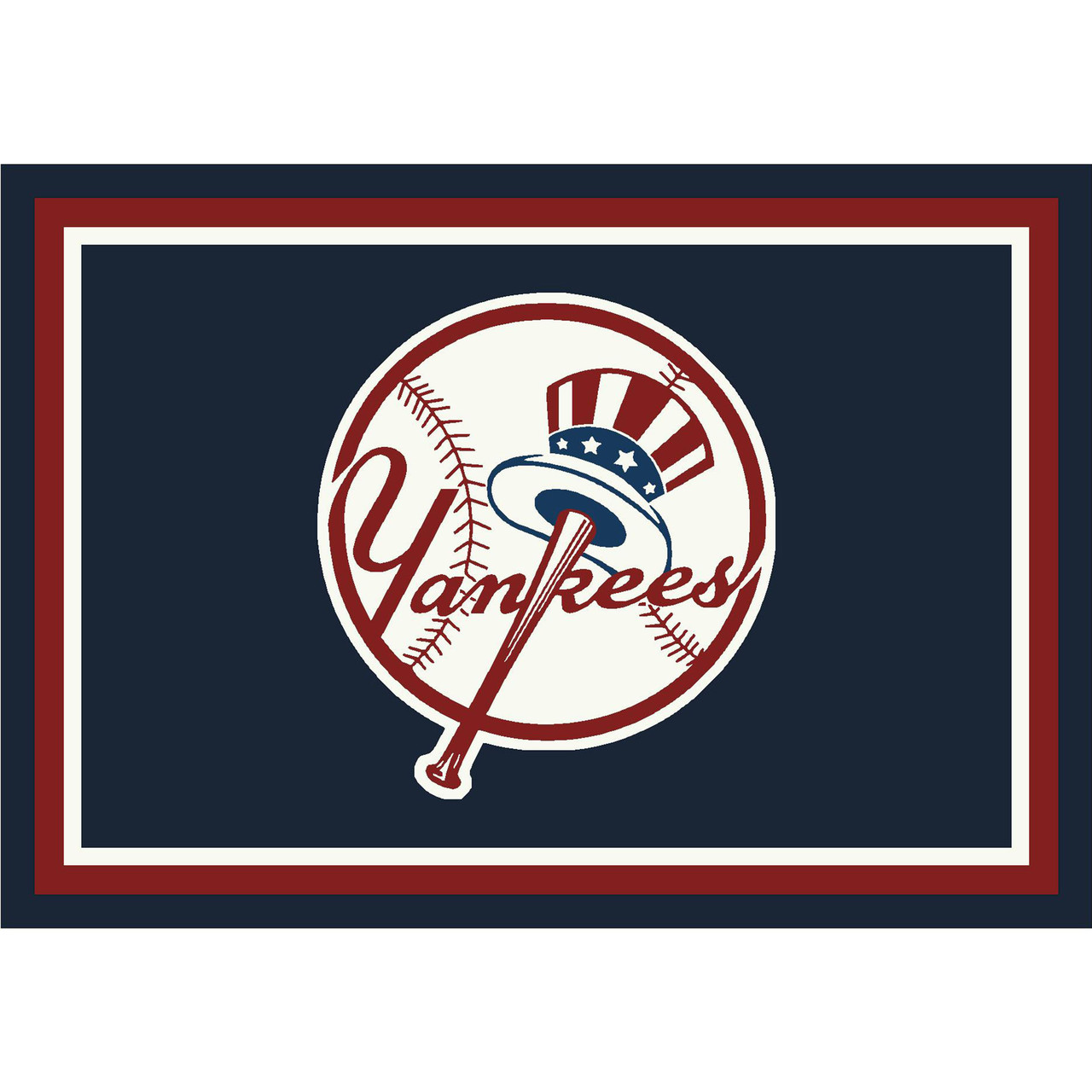 New York Yankees 6 x 8 ft Spirit Rug