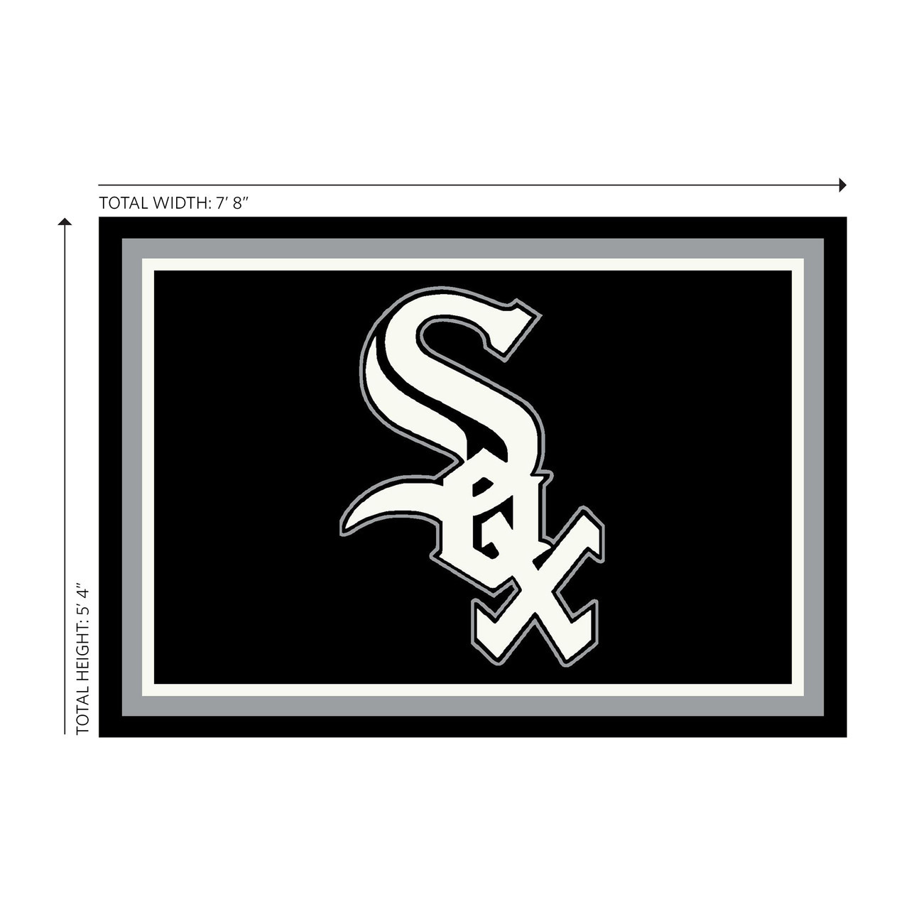 Chicago White Sox 6 x 8 ft Spirit Rug