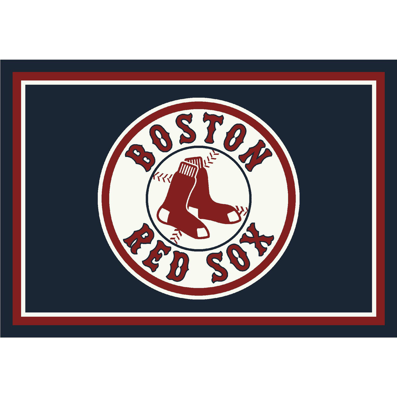 Boston Red Sox 8 x 11 ft Spirit Rug
