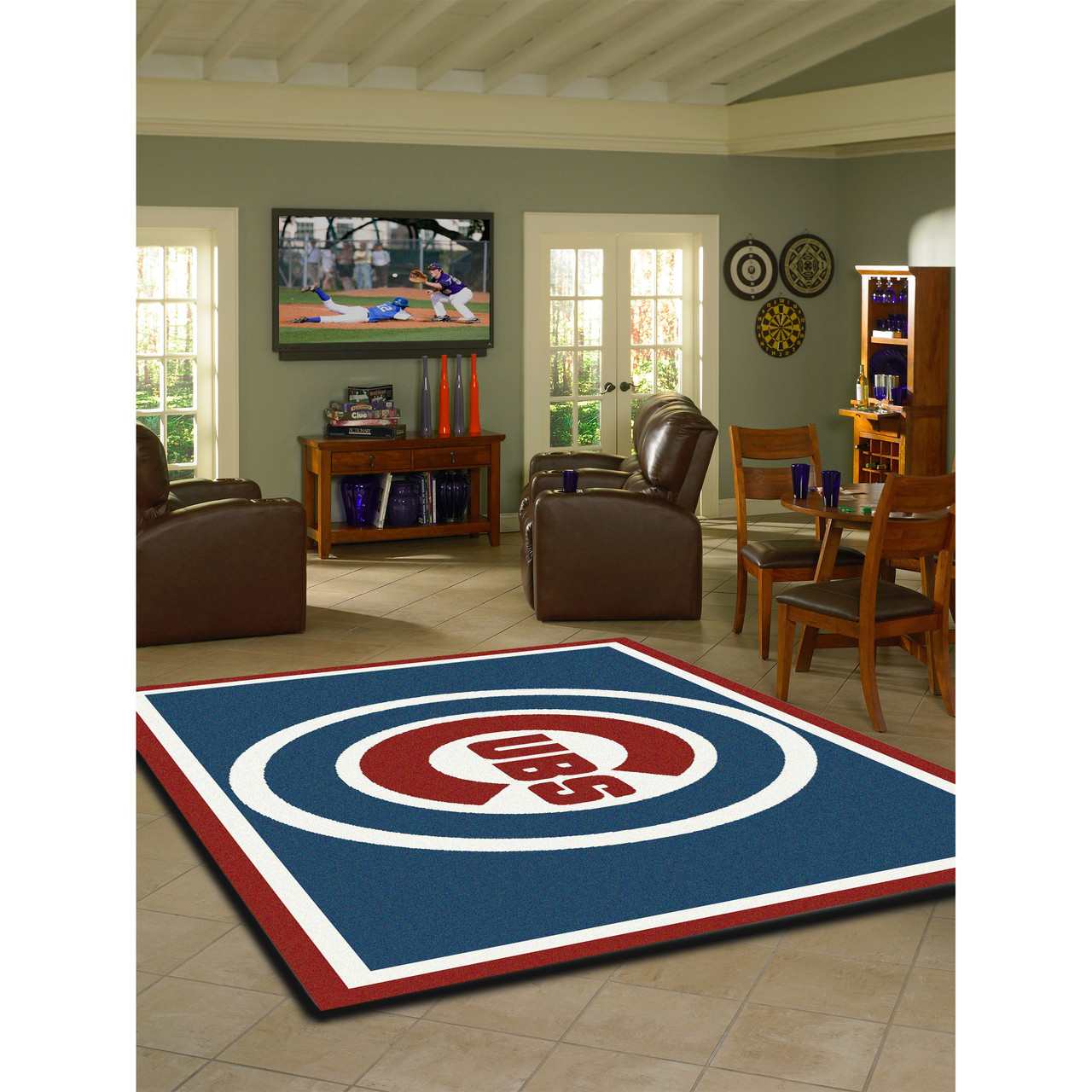 Chicago Cubs 8 x 11 ft Spirit Rug