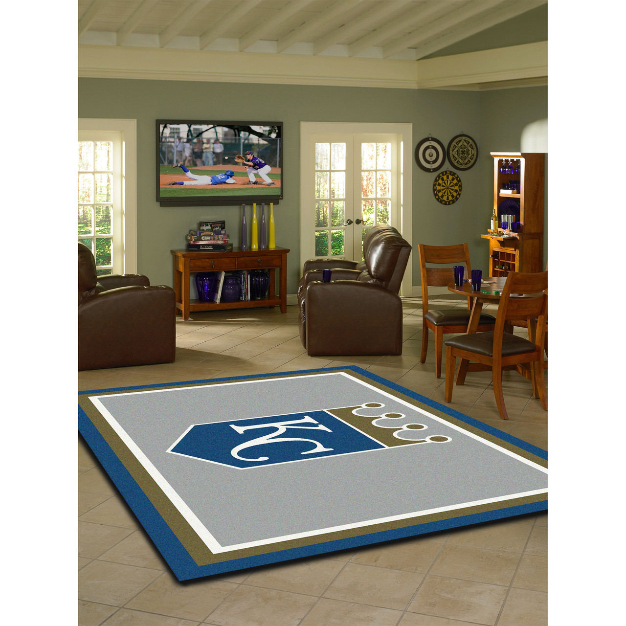 Kansas City Royals 8 x 11 ft Spirit Rug