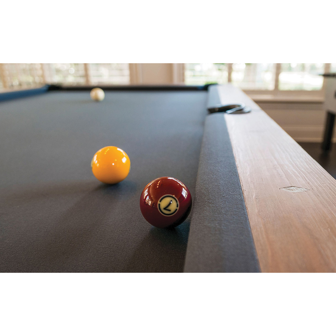 Abbey 8' Billiard Table - Gray