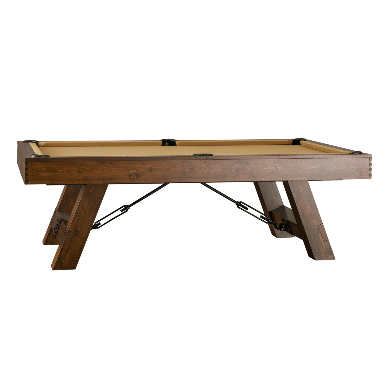 Savannah 8' Pool Table - Sable