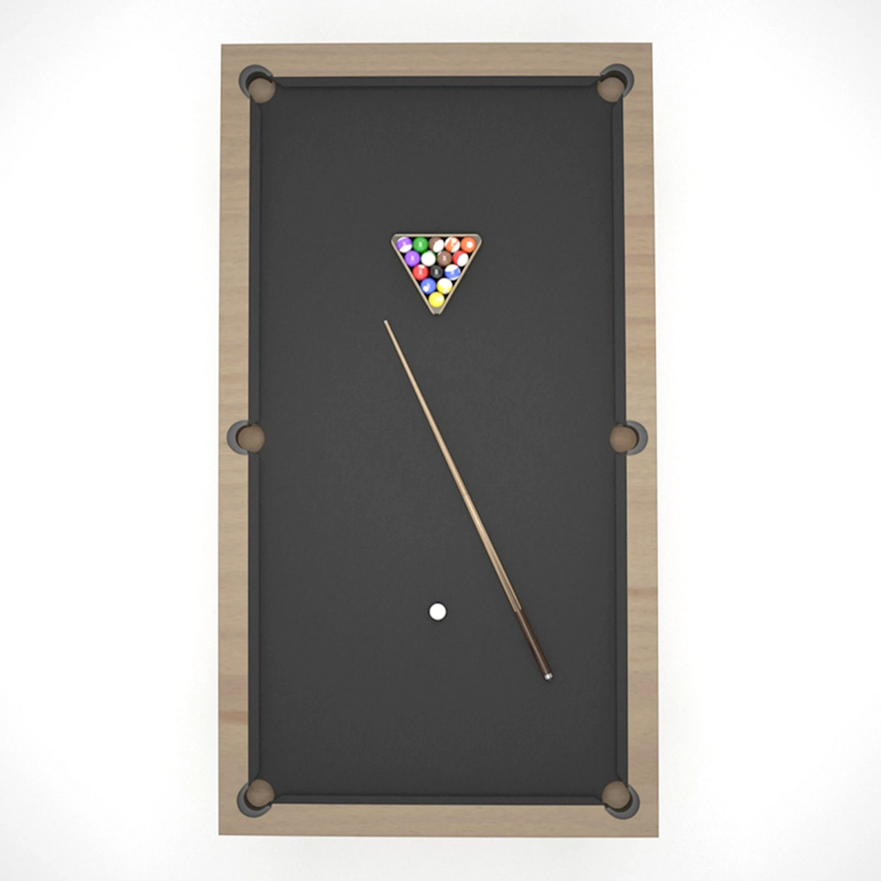 The Fortress Wooden Luxury Pool Table
