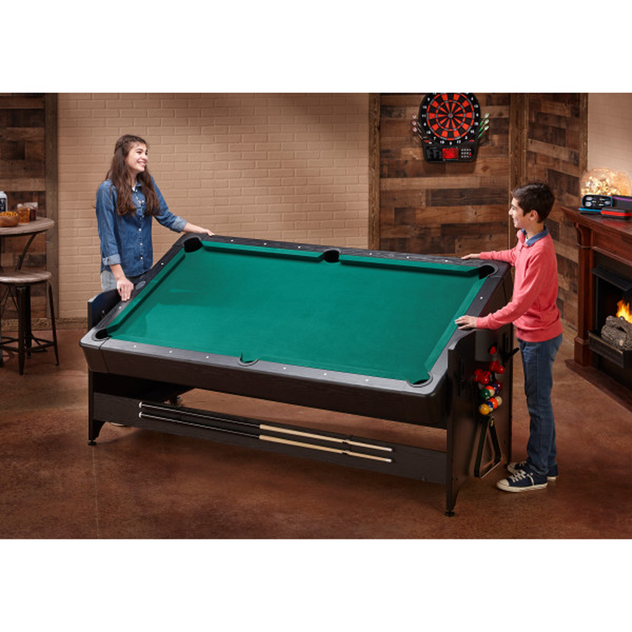 Fat Cat Original 3-in-1 7' Pockey Multi-Game Table