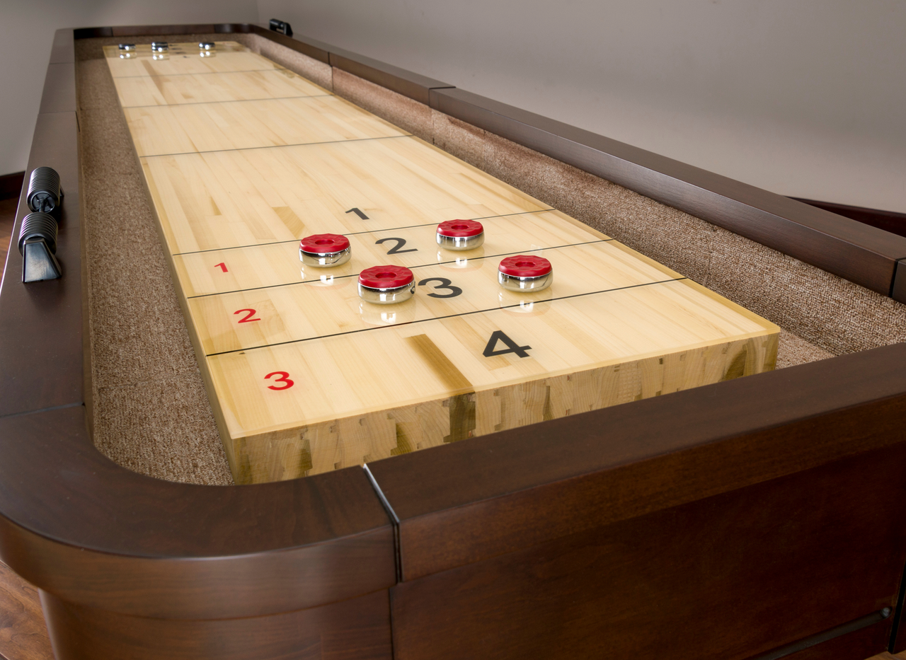 14' Milan Shuffleboard Table - Navajo