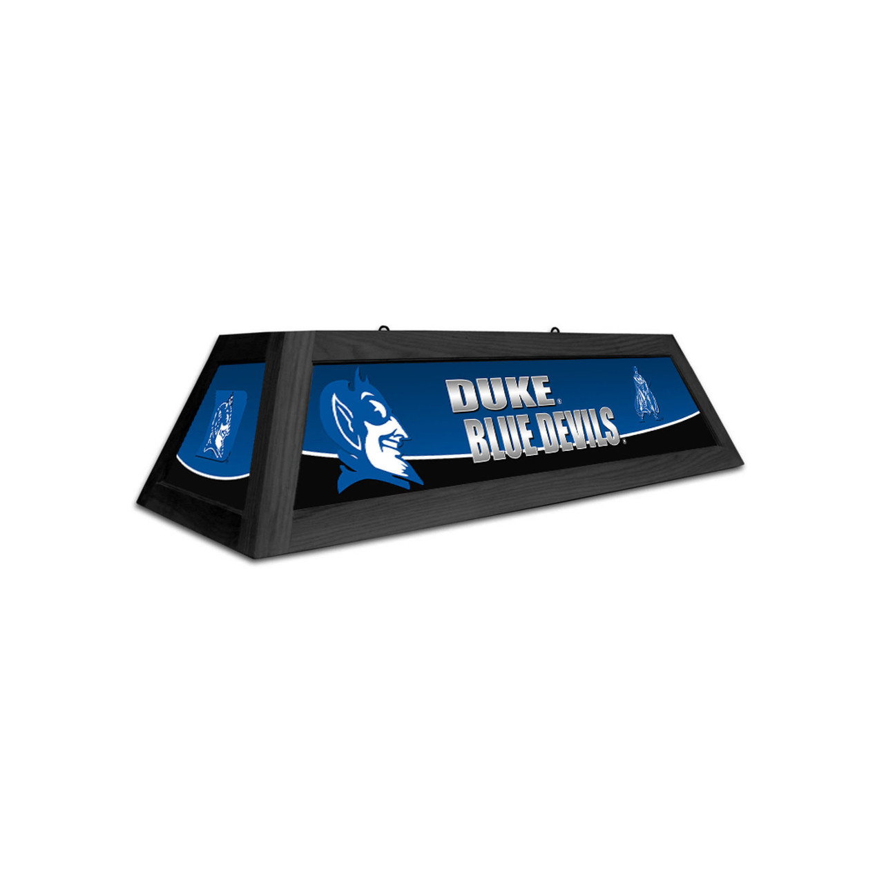 Duke Blue Devils 42” Spirit Billiard Lamp – Black Frame