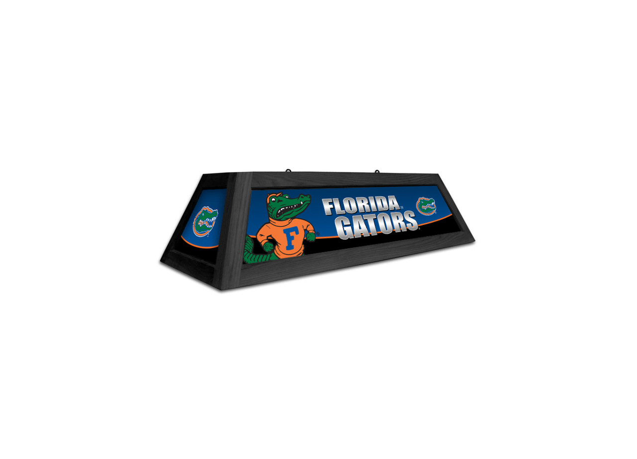 Florida Gators 42” Spirit Billiard Lamp – Black Frame