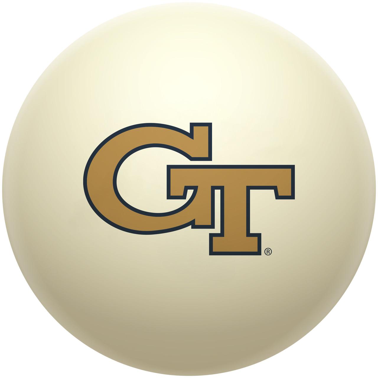 Georgia Tech Yellow Jackets Cue Ball