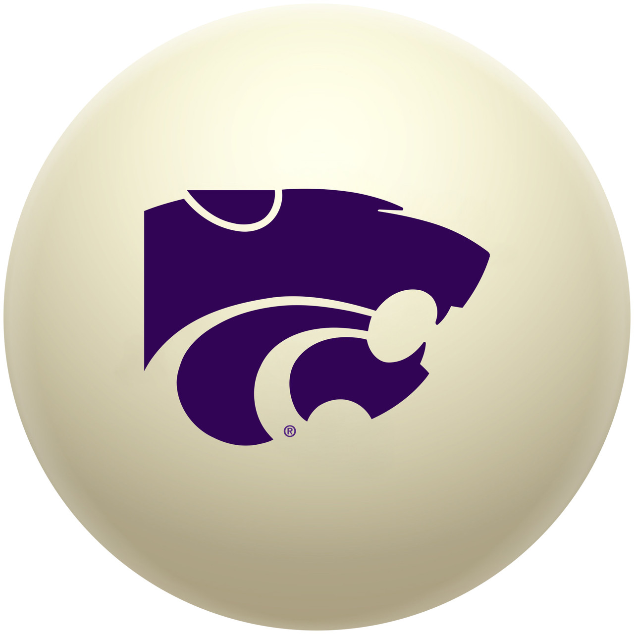 Kansas St. Wildcats Cue Ball