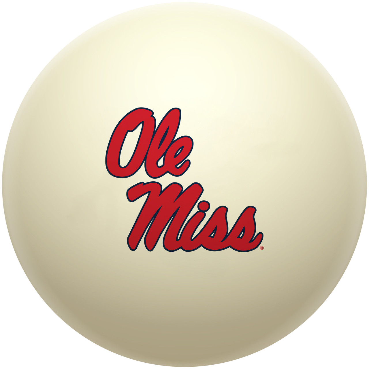 Ole Miss Rebels Cue Ball