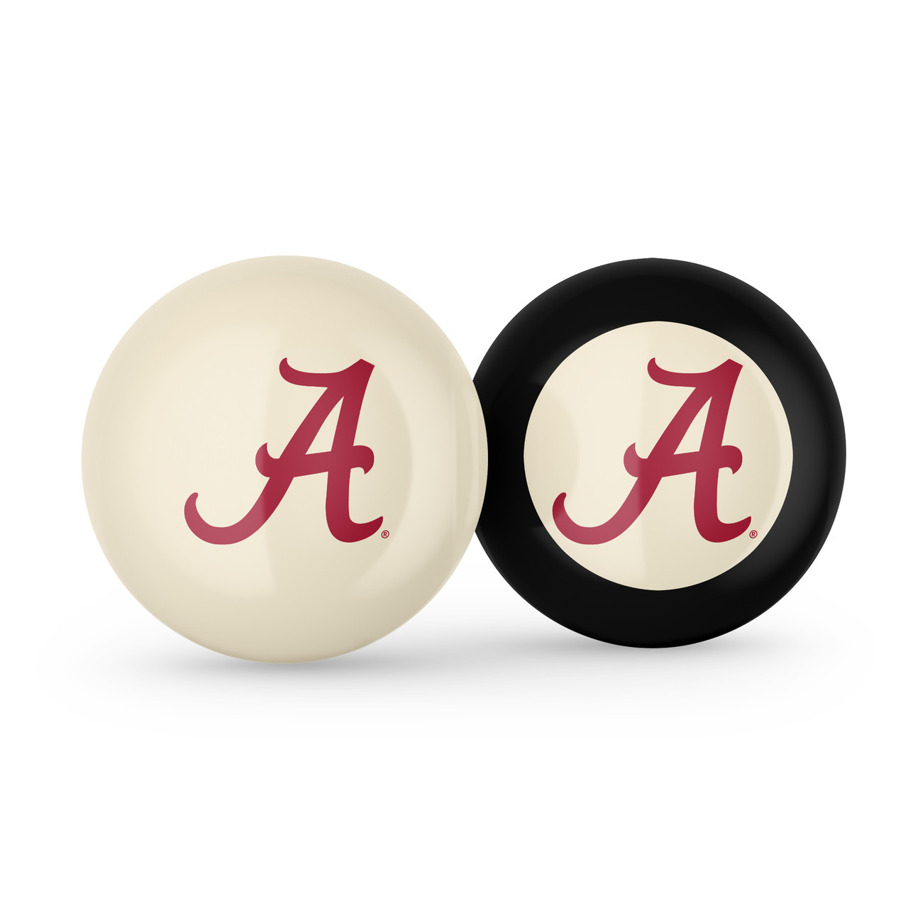 Alabama Crimson Tide Cue Ball & 8 Ball - Combo Pack
