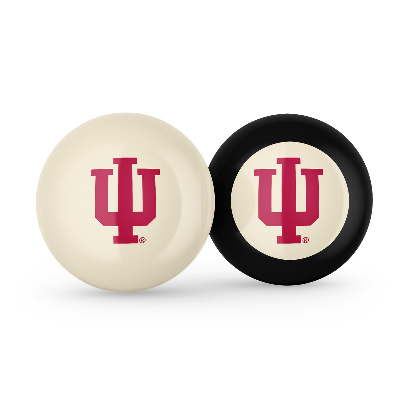 Indiana Hoosiers Cue Ball & 8 Ball - Combo Pack