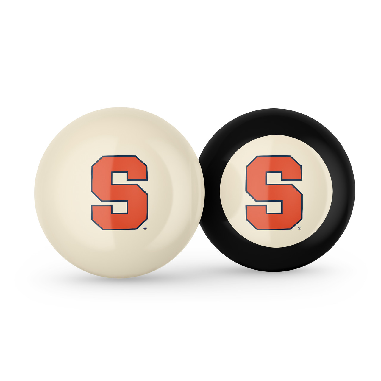 Syracuse Orange Cue Ball & 8 Ball - Combo Pack