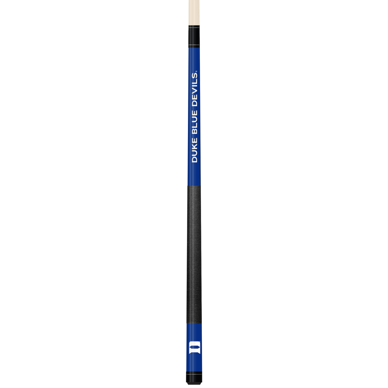 Duke Blue Devils Custom Engraved Blue Pool Cue - White