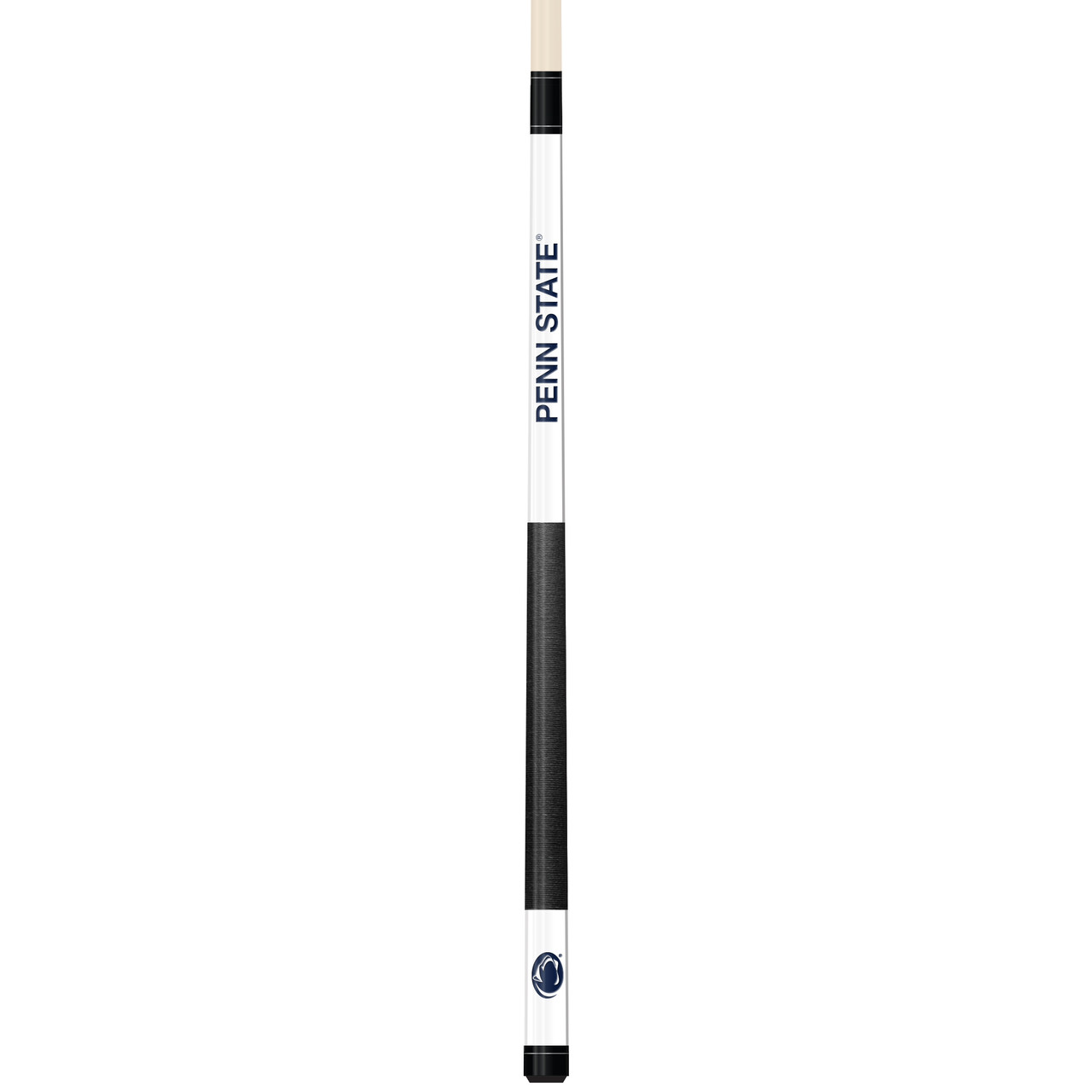 Penn State Nittany Lions Custom Engraved White Billiard Cue - Blue