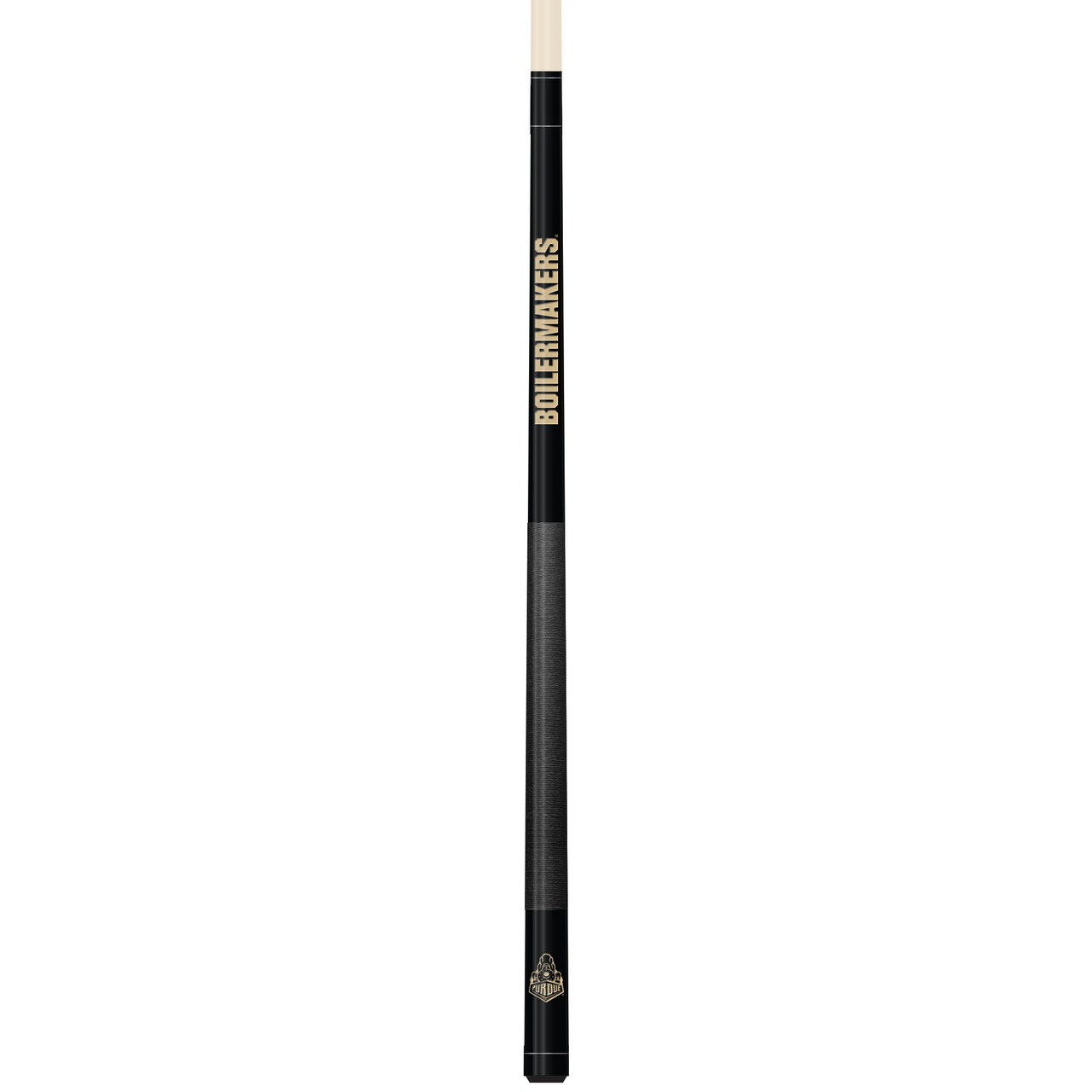 Purdue Boilermakers Custom Engraved Black Billiard Cue - Gold