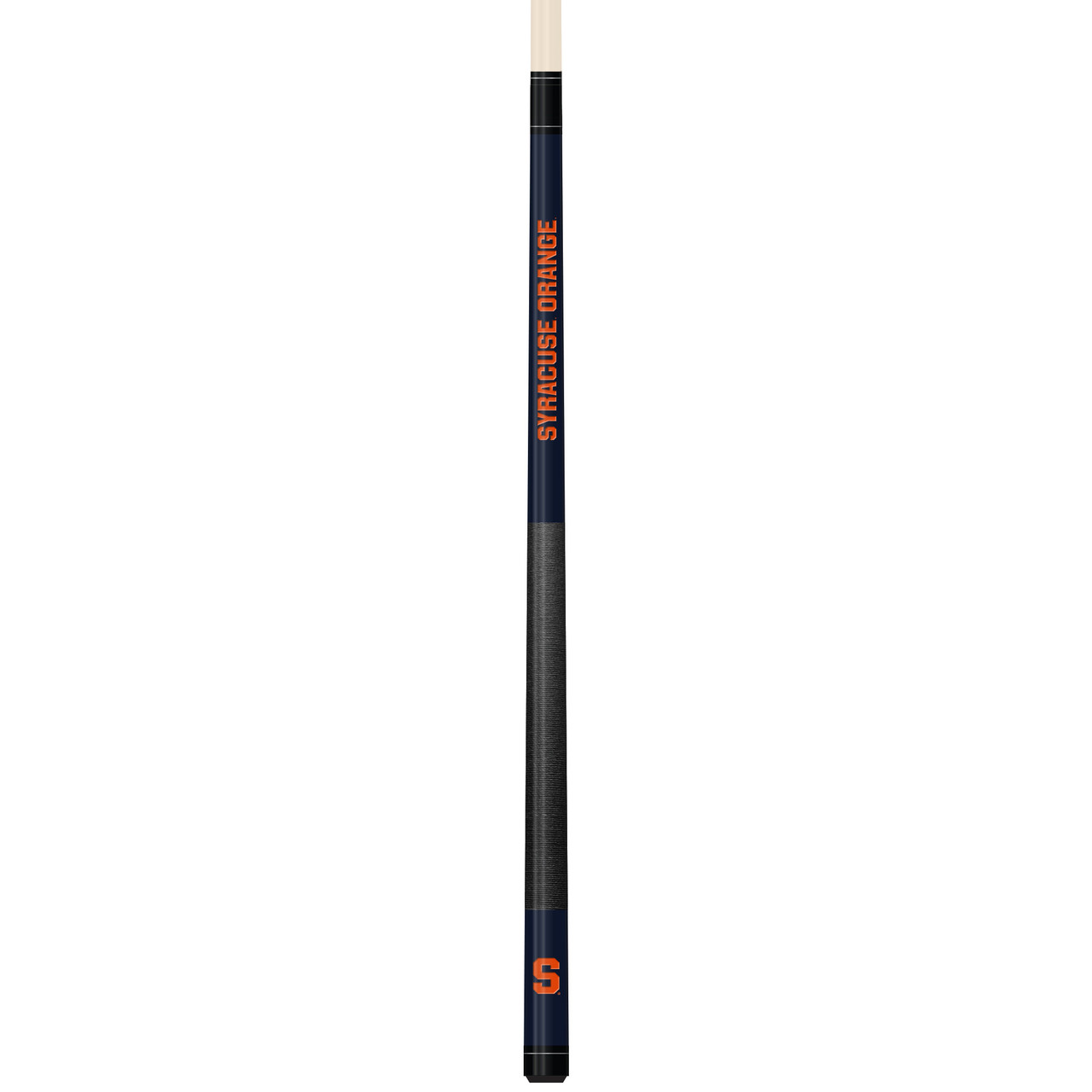 Syracuse Orange Custom Engraved Navy Billiard Cue - Orange