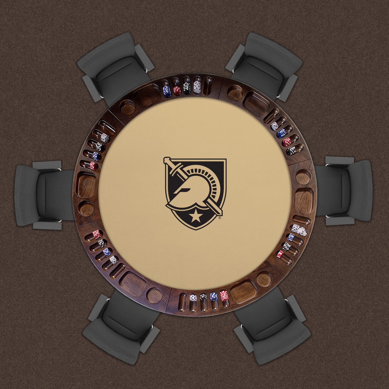 Army Black Knights 48" Standard Game Table Felt