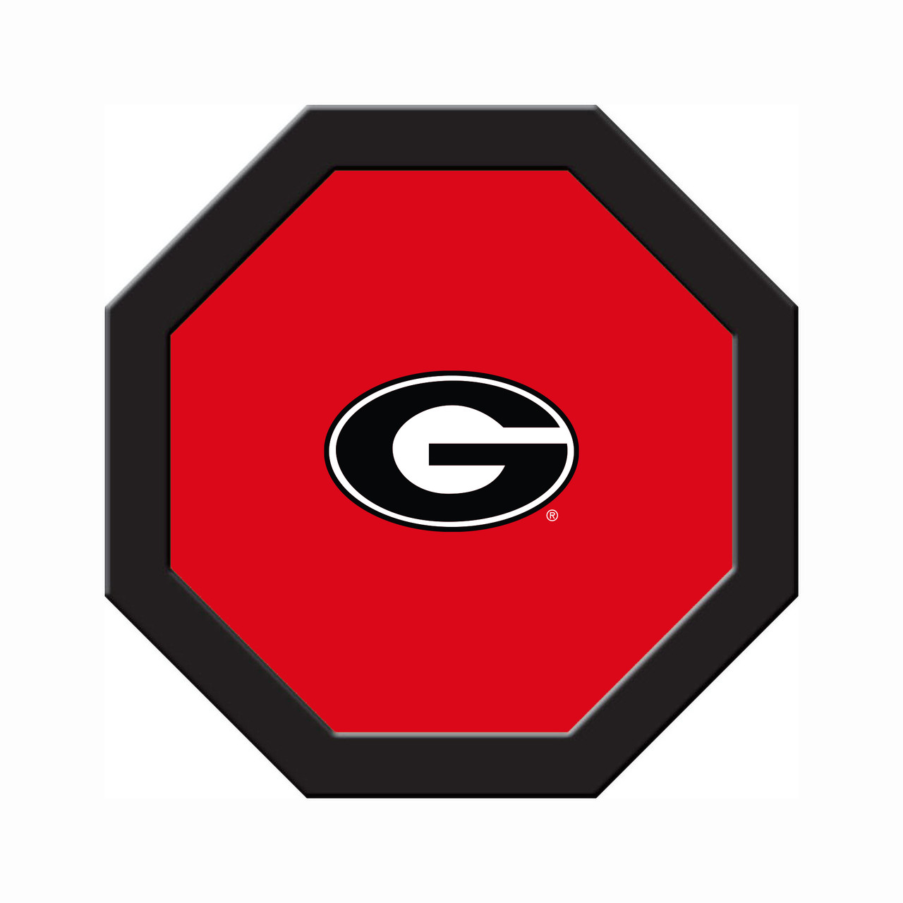 Georgia Bulldogs 48" Standard Game Table Felt