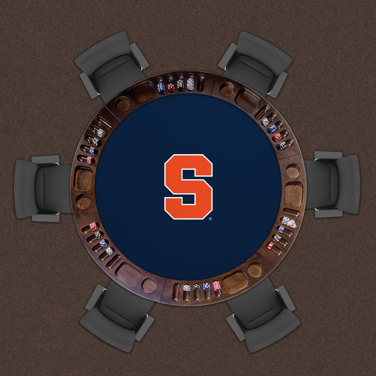 Syracuse Orange 48" Standard Game Table Felt