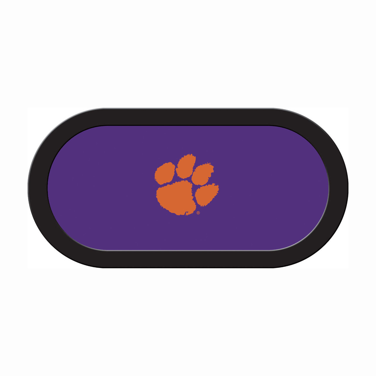 Clemson Tigers 96" Texas Hold 'Em Game Table Felt