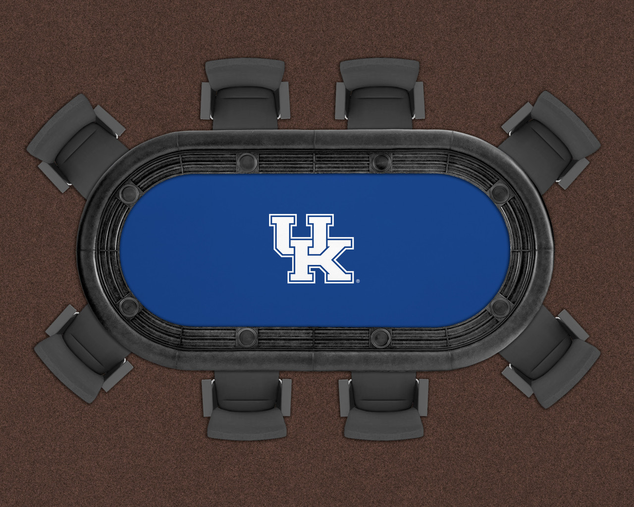Kentucky Wildcats 96" Texas Hold 'Em Game Table Felt