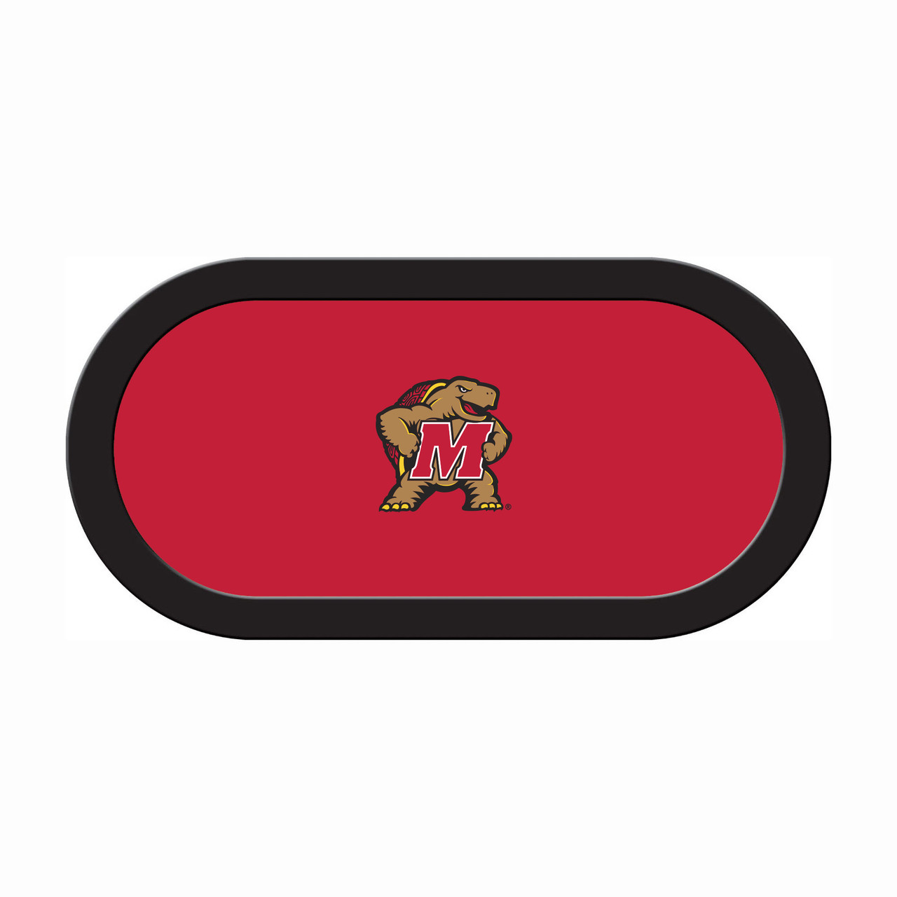 Maryland Terrapins 96" Texas Hold 'Em Game Table Felt