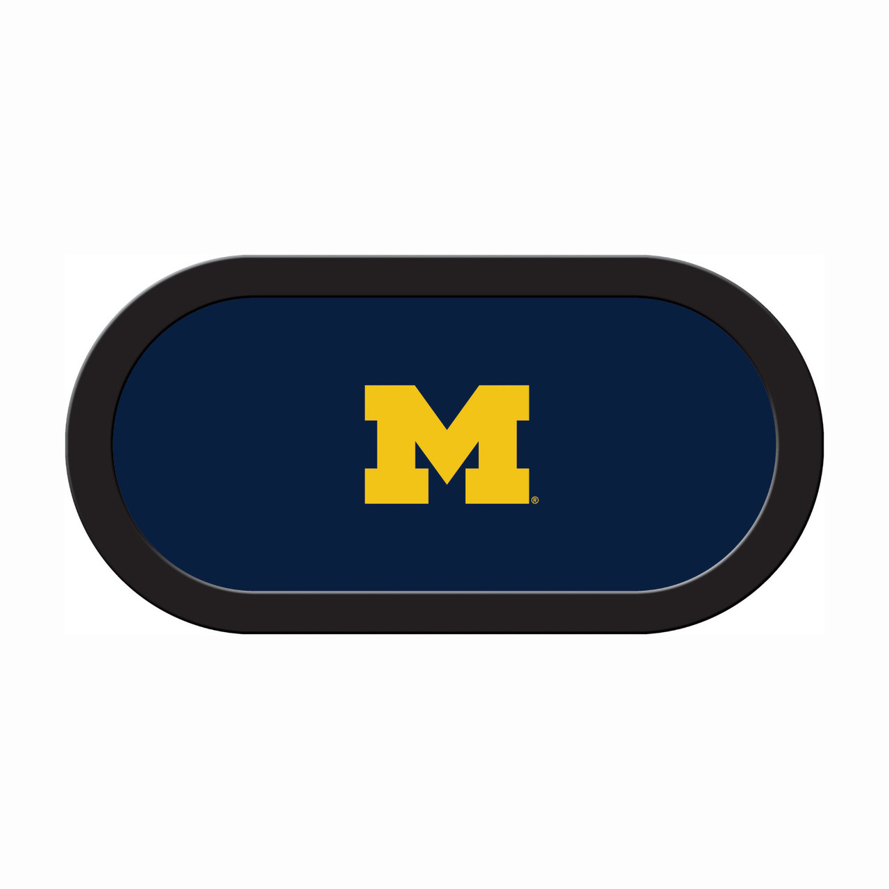 Michigan Wolverines 96" Texas Hold 'Em Game Table Felt