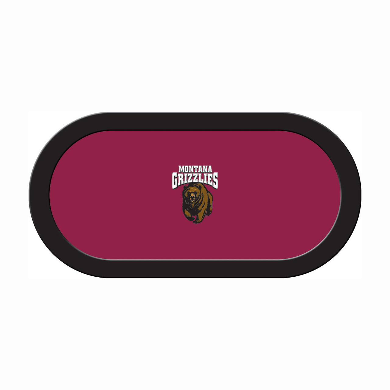 Montana Grizzlies 96" Texas Hold 'Em Game Table Felt