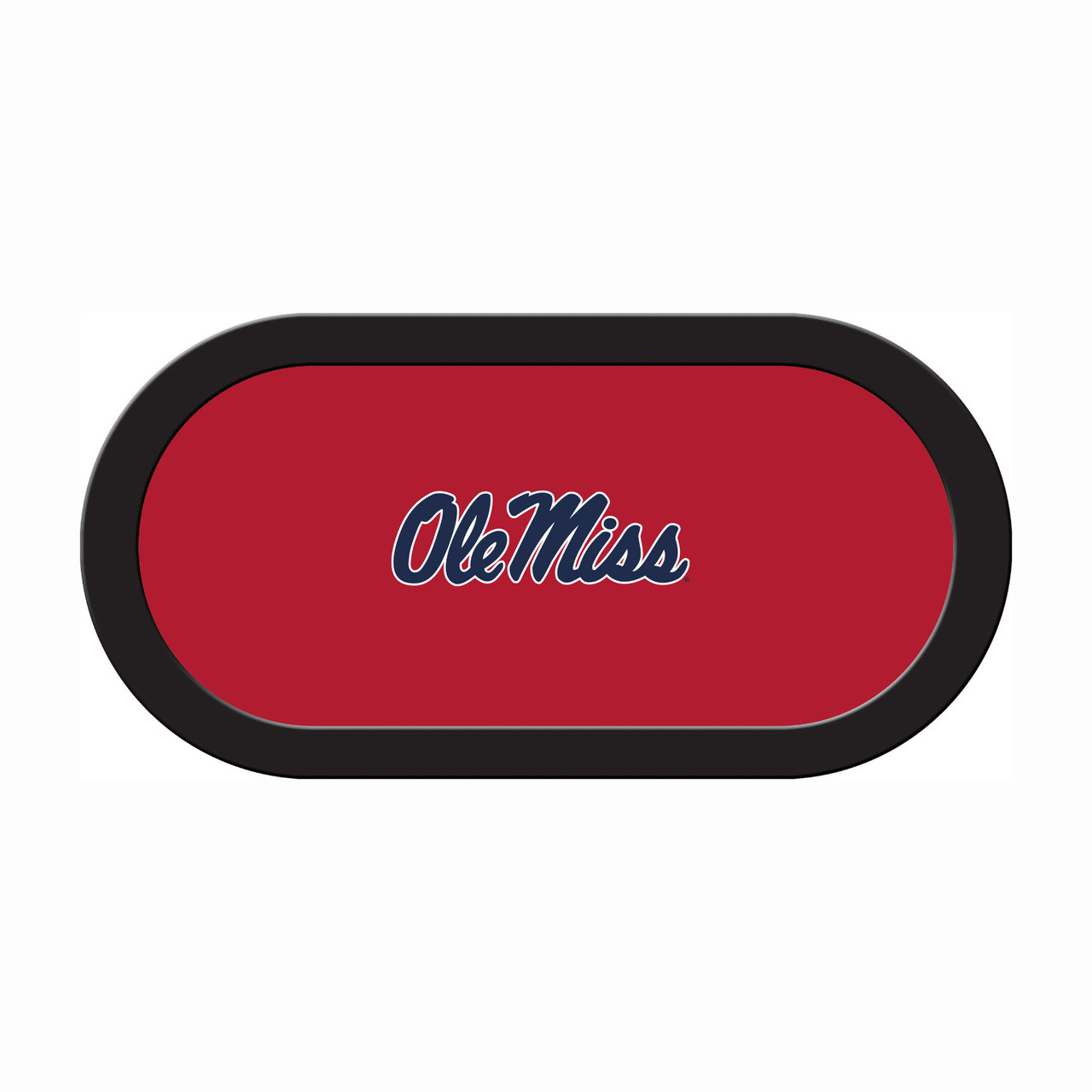 Ole Miss Rebels 96" Texas Hold 'Em Game Table Felt