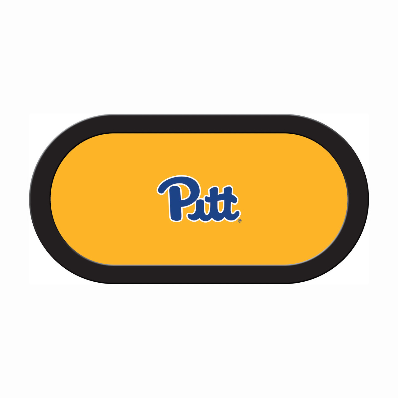Pitt Panthers 96" Texas Hold 'Em Game Table Felt
