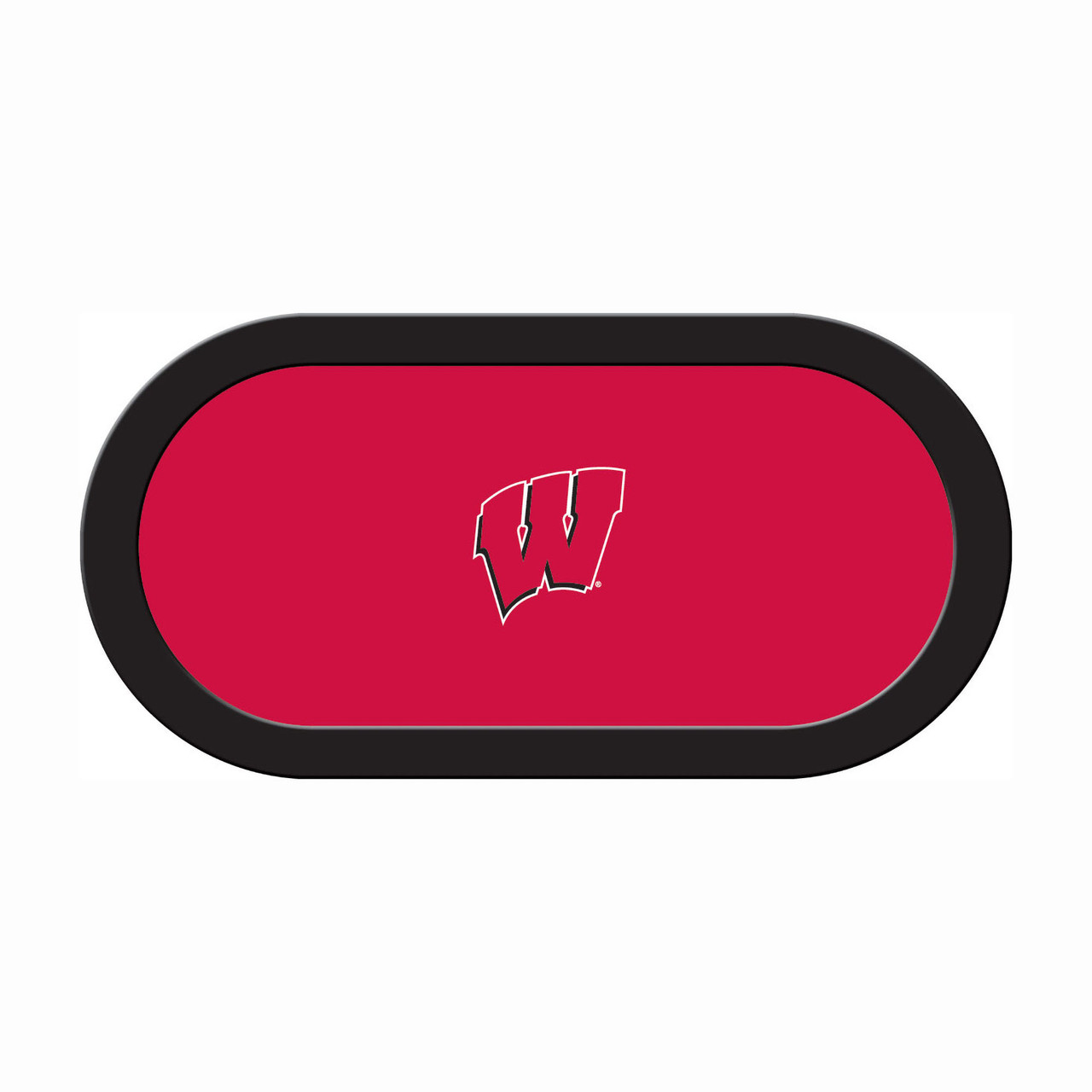 Wisconsin Badgers 96" Texas Hold 'Em Game Table Felt