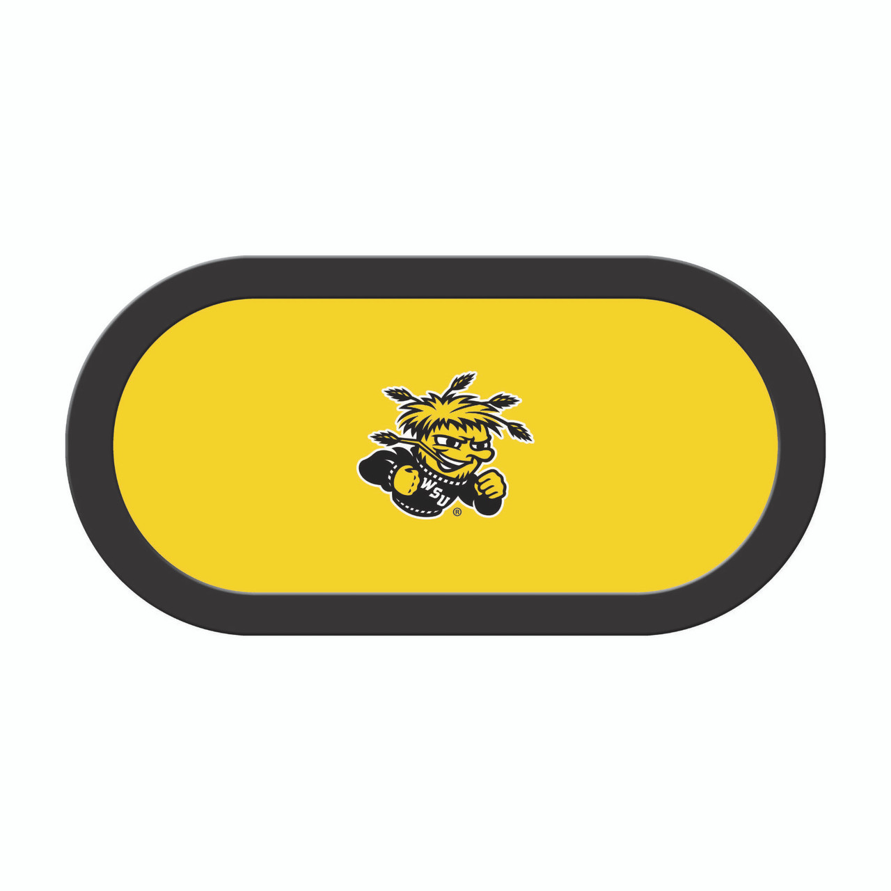 Wichita St. Shockers 96" Texas Hold 'Em Game Table Felt