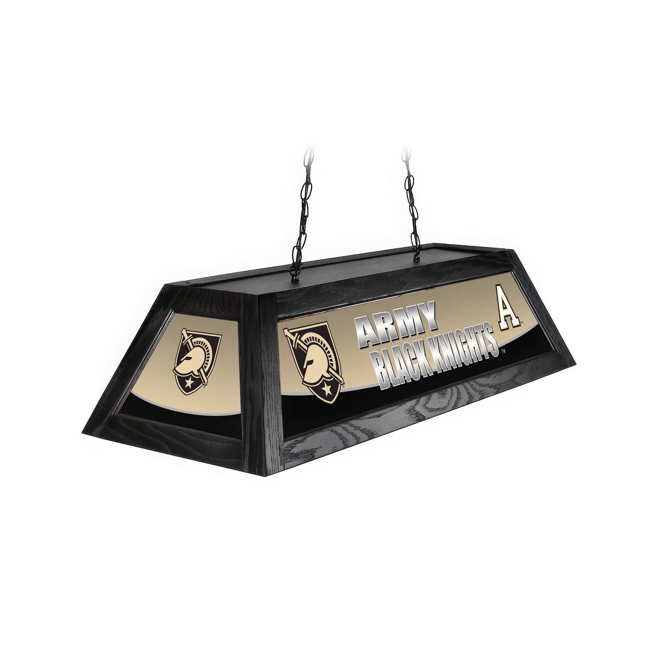 Army Black Knights 42” Spirit Billiard Lamp – Black Frame
