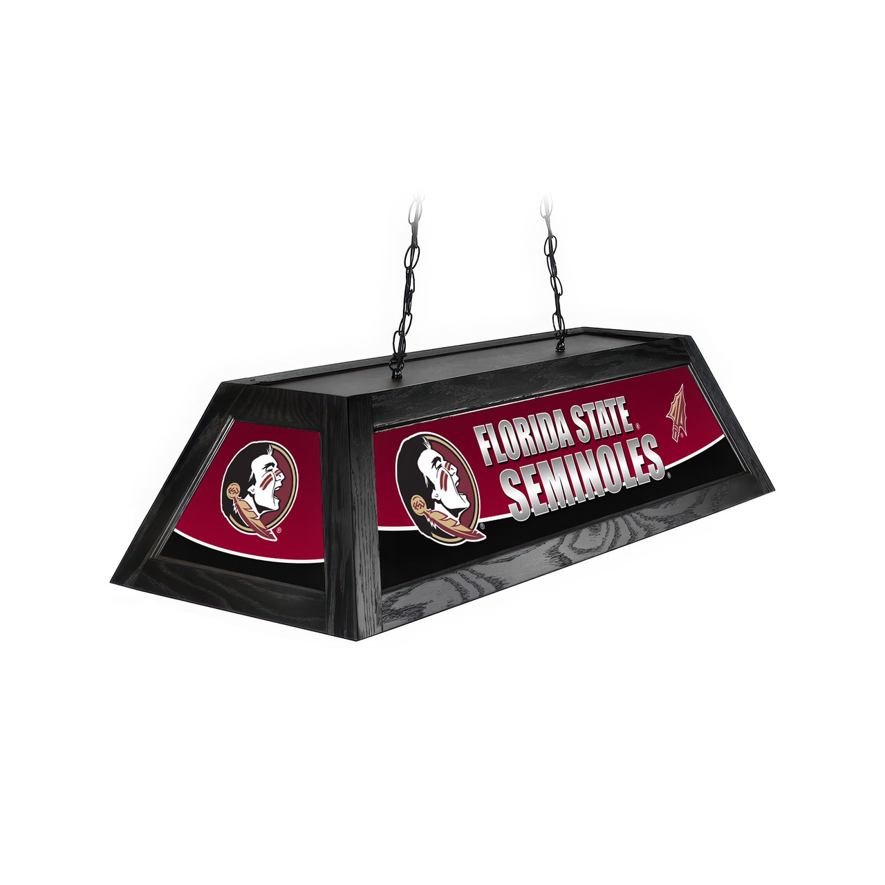 Florida St. Seminoles 42” Spirit Billiard Lamp – Black Frame