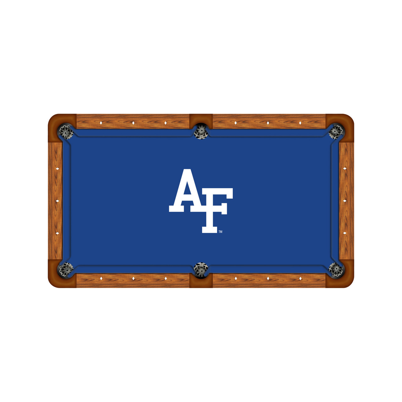 Air Force Falcons 7'/8' Recreational Billiard Table Felt - AF Logo