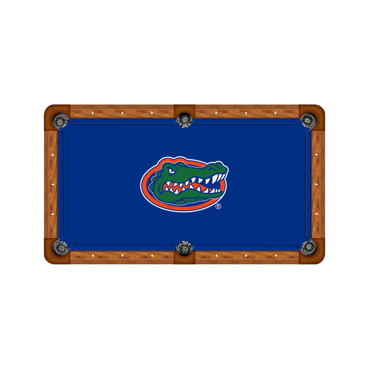 Florida Gators 7'/8' Recreational Billiard Table Felt - Mascot